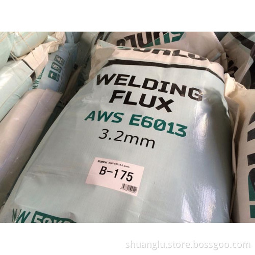 welding flux for making welding electrode